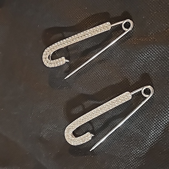 Silver Rhinestone paper clips. - Picture 6 of 8